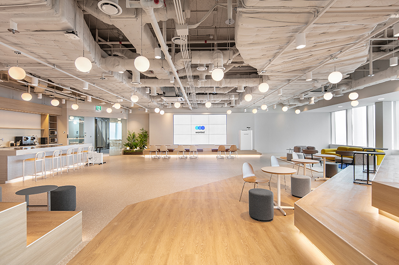 交流區(qū)裝修效果圖