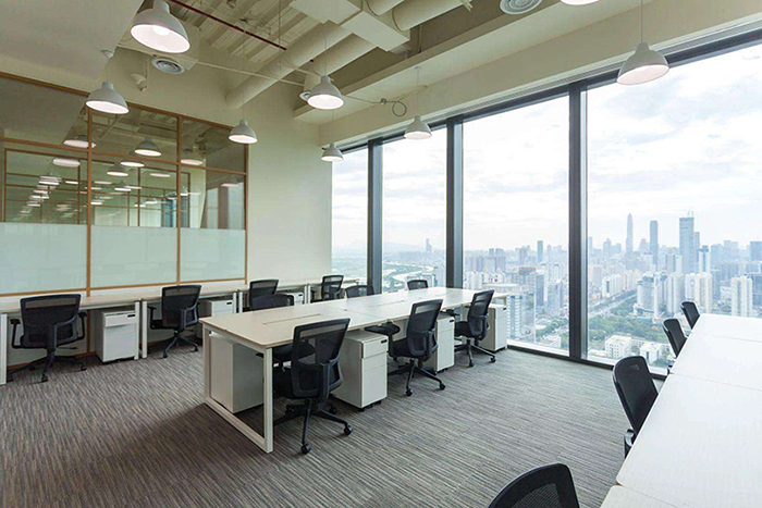 寫字樓辦公樓落地窗怎么設(shè)計裝修？