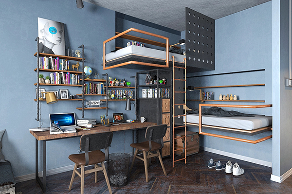 工業(yè)風(fēng)適合廠房宿舍裝修嗎？來(lái)看裝修公