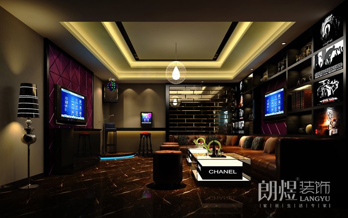 KTV小包包廂效果圖