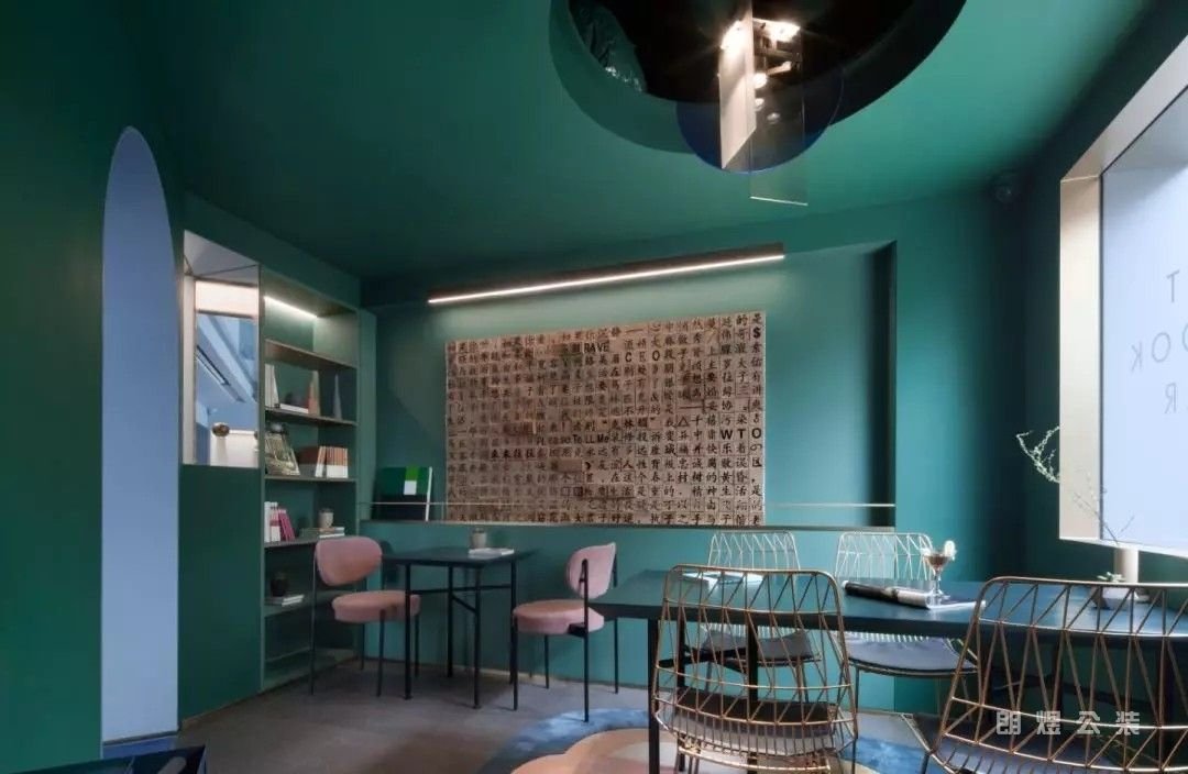 小型書(shū)吧裝修效果圖