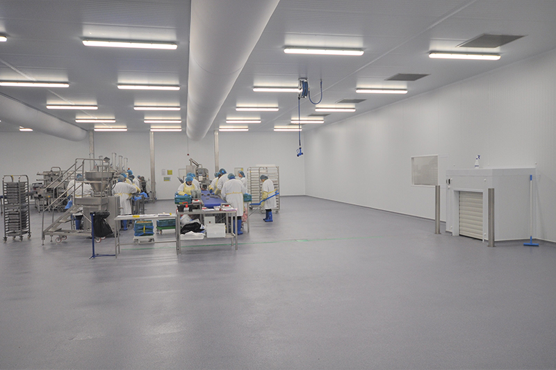 食品廠房檢驗室、包裝間裝修效果