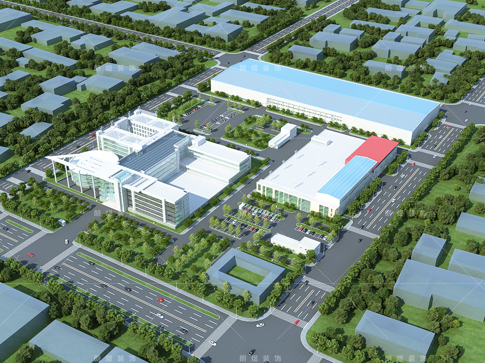 工業(yè)園區(qū)標(biāo)準(zhǔn)廠(chǎng)房裝修效果圖