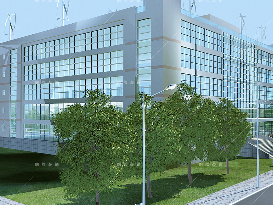 工業(yè)園區(qū)標(biāo)準(zhǔn)廠(chǎng)房裝修效果圖