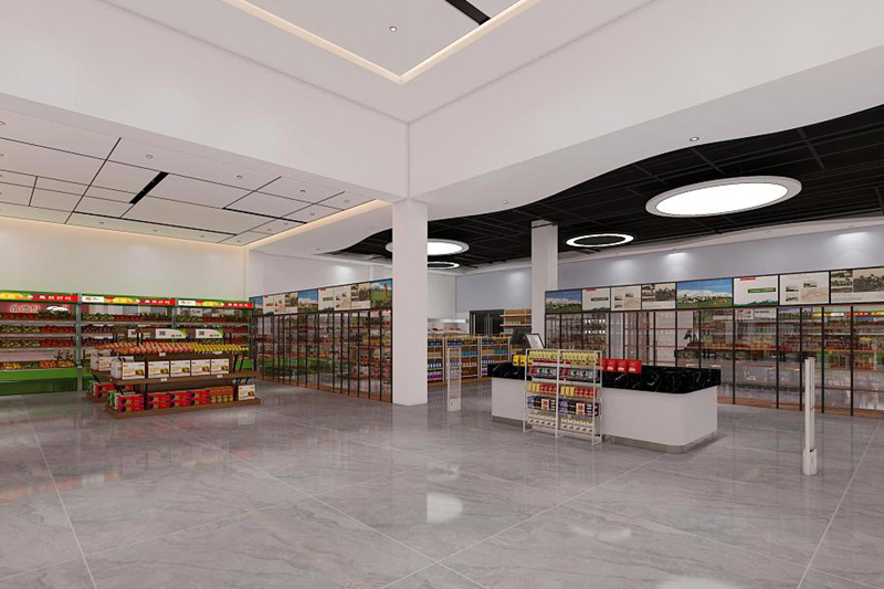 高速服務(wù)區(qū)便利超市裝修設(shè)計(jì)