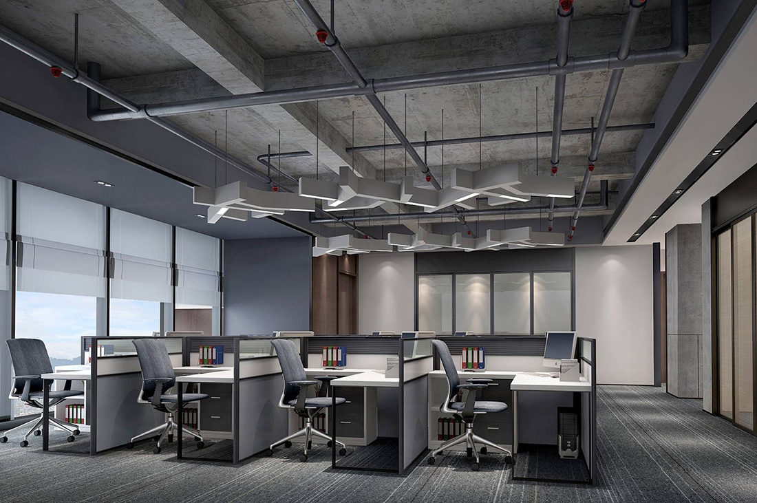 寫字樓辦公室裝修設(shè)計效果圖