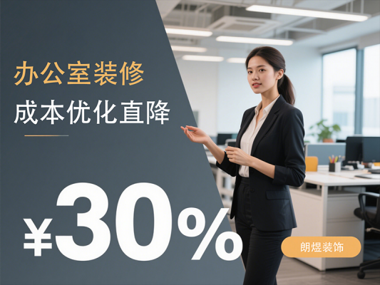 4大核心技法讓您的辦公室裝修成本直降30%！