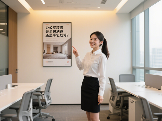 辦公室裝修是全包劃算還是半包劃算？