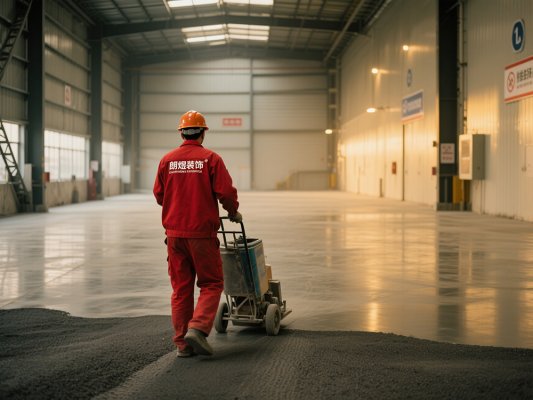 廠房裝修為什么建議地面采用耐磨地坪金剛砂？