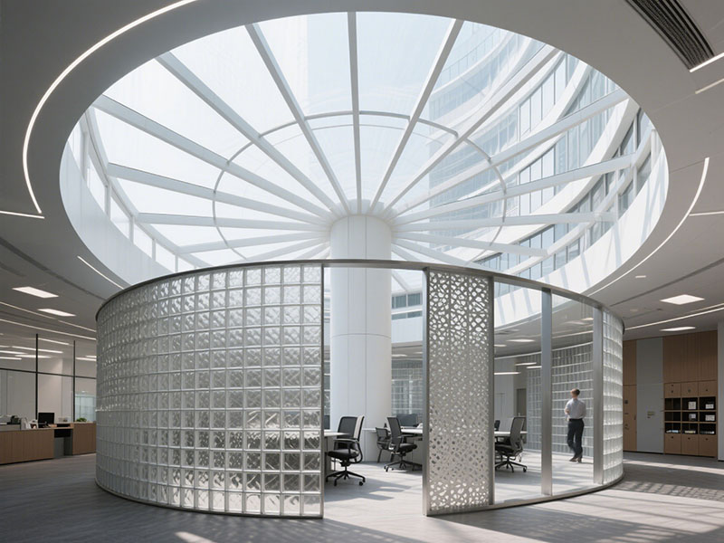 辦公室270度環(huán)幕采光面