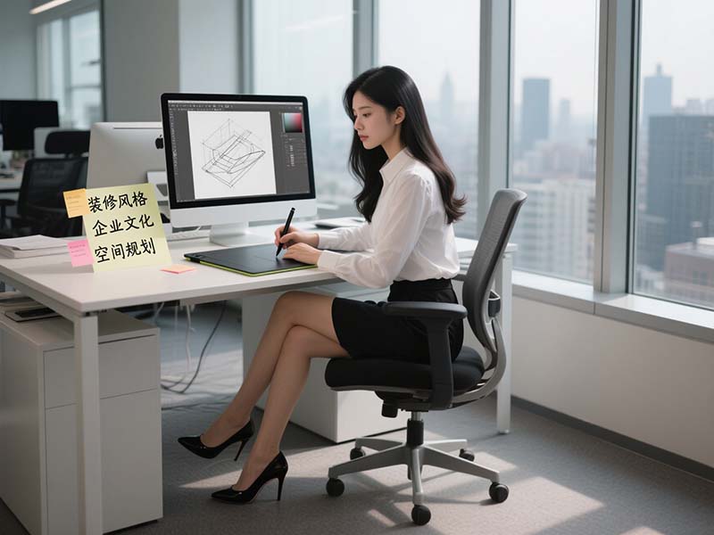 辦公室裝修風(fēng)格選擇、企業(yè)文化和空間規(guī)劃