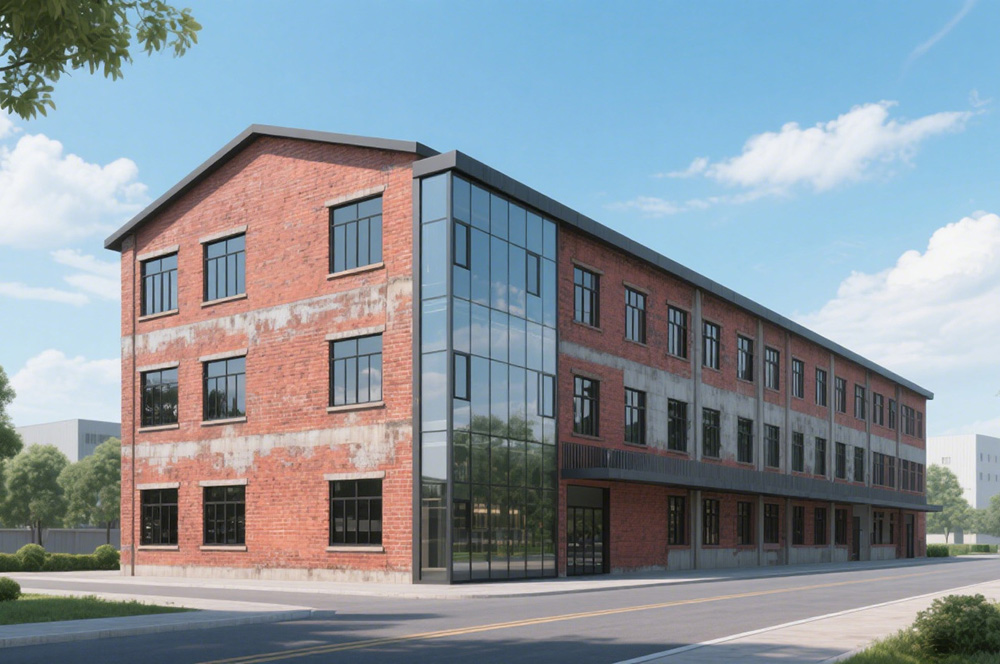 廠房外墻裝修效果圖片